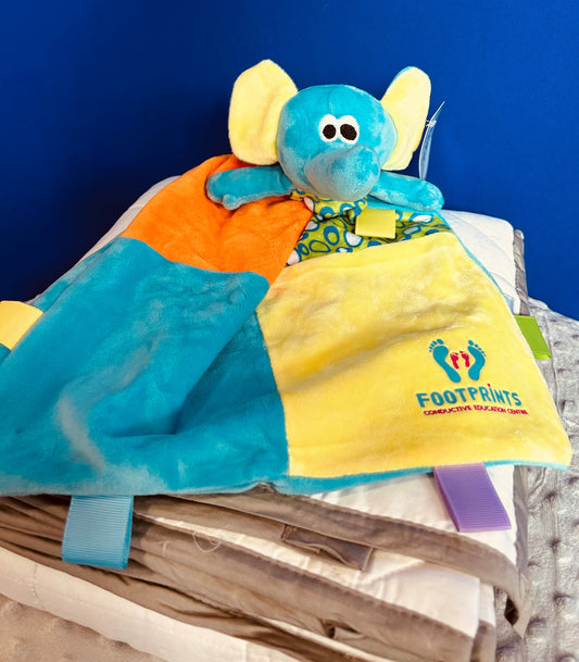 Footprints Baby Soothing Blanket