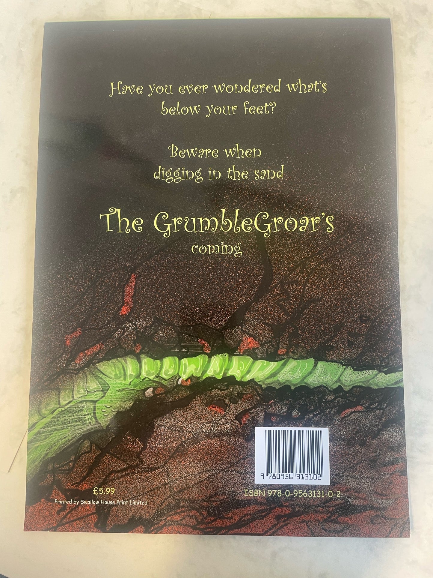 The GrumbleGroar - Children's Book by Rob Hann (Author) and Howard Barton (Illustrator) - Paperback